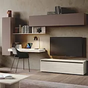 zona studio con pensili