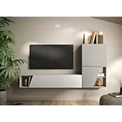 parete moderna grigio