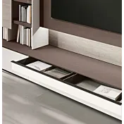 parete bianco laccato lucido