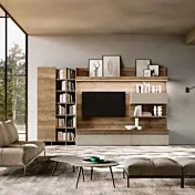 parete rovere tabacco