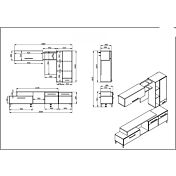 parete economica design moderno