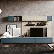 parete base con cassetti