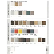 parete attrezzate colorate