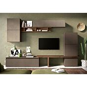 Parete porta tv industry Argilla e Mercure