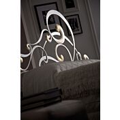 particolare testiera in ferro terza angolazione