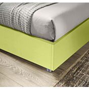 Letto sommier 140x200 Moretti Compact, finitura Verde cedro