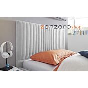 Camera da letto offerta bianca e grigia