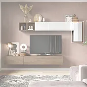 pensile 69 bianco lucido