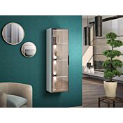 Pensile verticale appeso, Bianco lucido da soggiorno