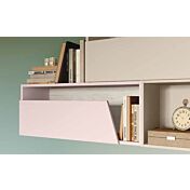 Scrivania orzo e bianca per camerette