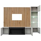 parete attrezzata sospesa