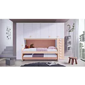 armadio a ponte con cassetti