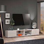 porta TV bianco lucido in offerta 