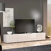 moderno porta tv 4 ante a ribalta