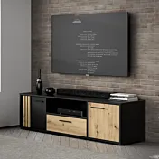 porta tv grande nero