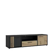 mobile porta tv nero grande