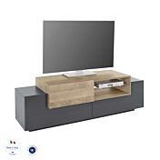 Mobile televisione in offerta, Antracite e Oak, Made in Italy