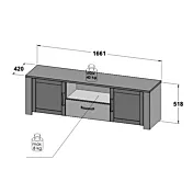 mobile tv contemporaneo rovere