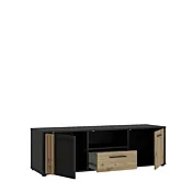 offerta porta tv nero scontato