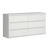 cassettiera scontata bianco opaco