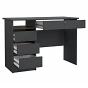 scrivania con chiave