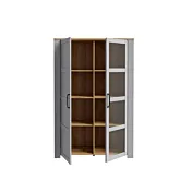 vetrina grigia contemporanea