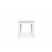 Tavolo di design allungabile L.120 in finitura Bianco opaco