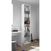 Libreria 5 ripiani color Grigio