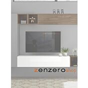 Mobile Ribalta, Vasistas di design, Bianco Lucido