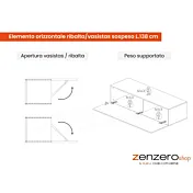 ribalta per parete attrezzata