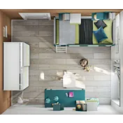 camerette verdi bambini