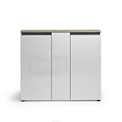 scarpiera bianco lucido