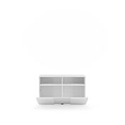 scarpiera bianca bassa