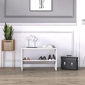 Scarpiera di design Ankara bianca