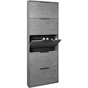 scarpiera grigia 5 ante