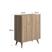 Scarpiera Ankara 2 ante Rovere