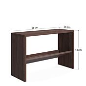 Scarpiera di design Ankara noce