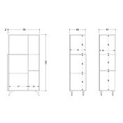 scheda tecnica madia alta