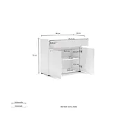 madia moderna 2 ante, Made in Italy