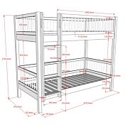 letto a castello moderno