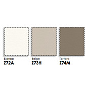 Camera completa di armadio, comò e comodini in finitura Cemento artico