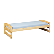 Divano letto con secondo letto ad estrazione alla pari del primo