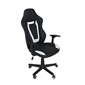 Poltrona da ufficio regolabile in altezza, funzionale colore grigio scuro