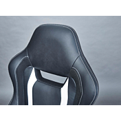 Poltrona da ufficio regolabile in altezza, funzionale colore grigio scuro