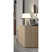 Comò moderno in finitura Royal oak