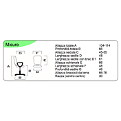 Poltrona Gaming con braccioli in finitura Rossa e Nera, imbottitura in PU