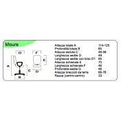 Poltrona direzionale con schienale in rete traspirante e poggiatesta, Nera