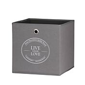 Libreria da ingresso con 6 vani in finitura Rovere