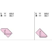 Libreria sospesa Miele, Made in Italy