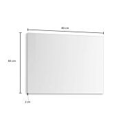 Moderna Specchiera L.80 cm, Made in Italy